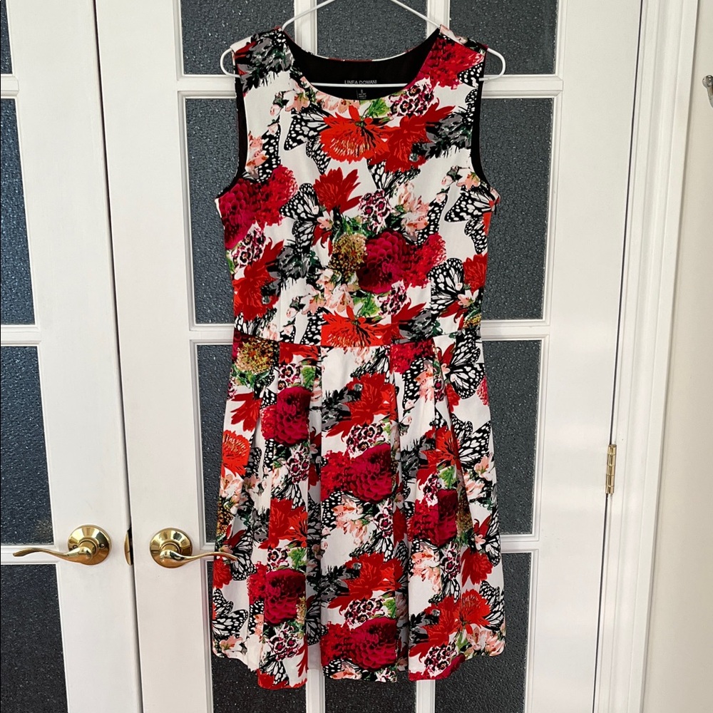 Floral Sleeveless Dress. Linea Domani